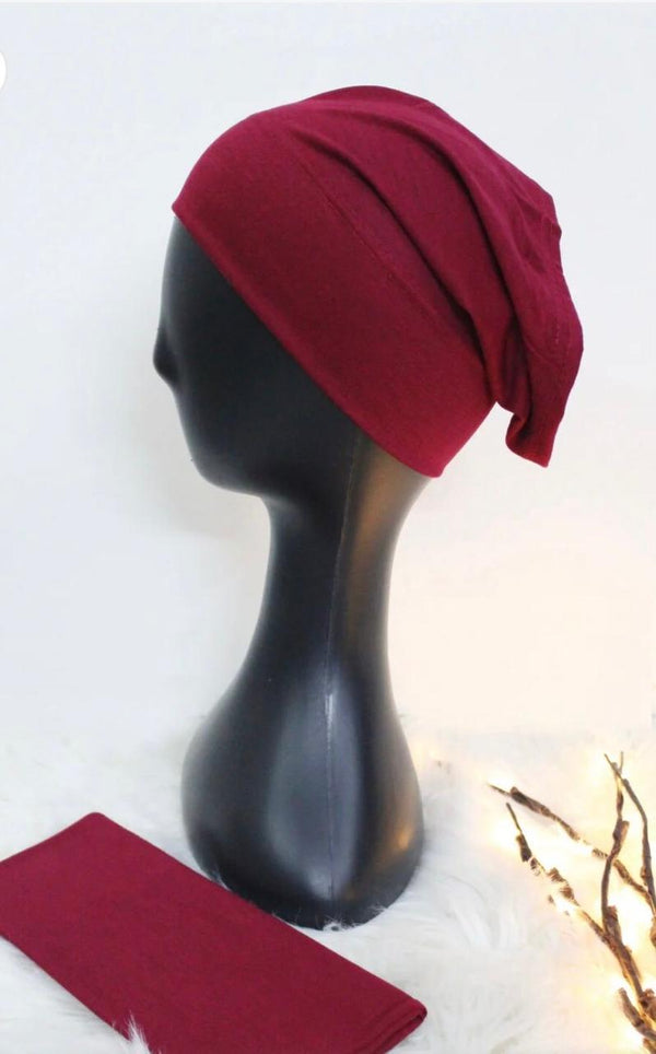 Tube Cap - Maroon