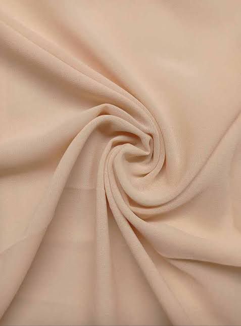 Plain Georgette - Ivory